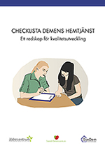 Omslag Checklista hemtjänst