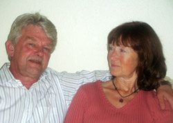 bild på Göran Sjögren o hans sambo Barbro